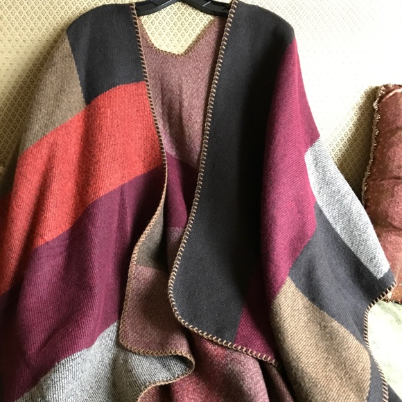 Plaid blanket wrap - Picture 2 of 3